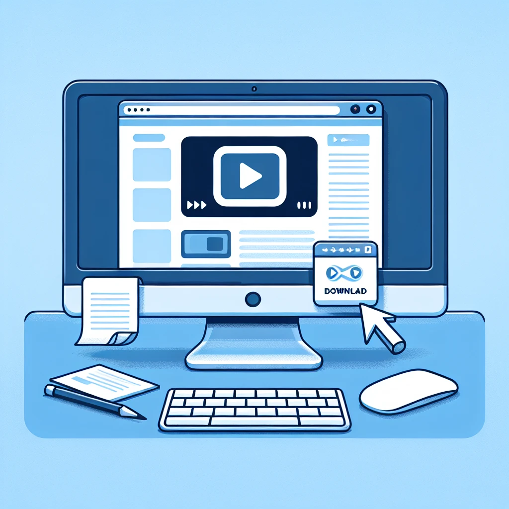"Como Baixar Vídeos do Facebook: Passo a passo para salvar vídeos favoritos, com ilustração de tela de download de vídeo do Facebook."